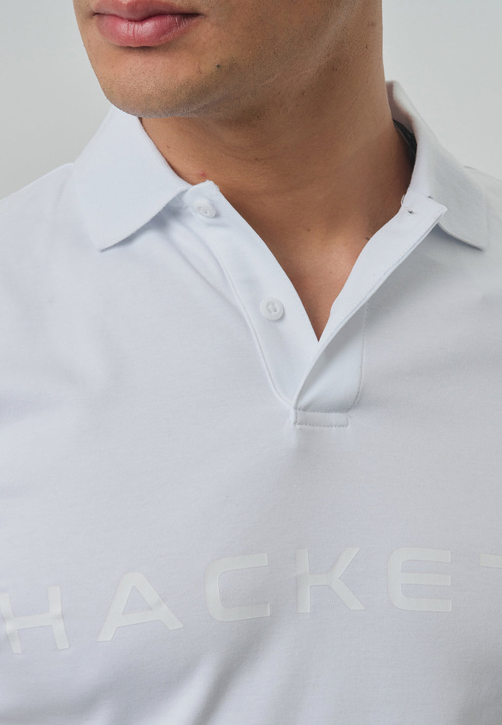 CAMISETA POLO HACKETT BLANCO (HM563104-800)