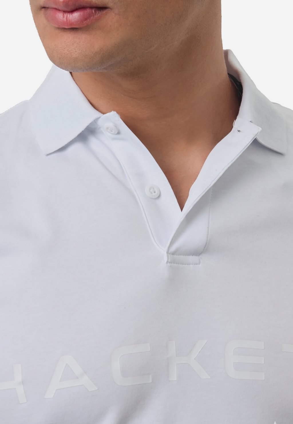 Camiseta Polo Blanco Hombre H.L.