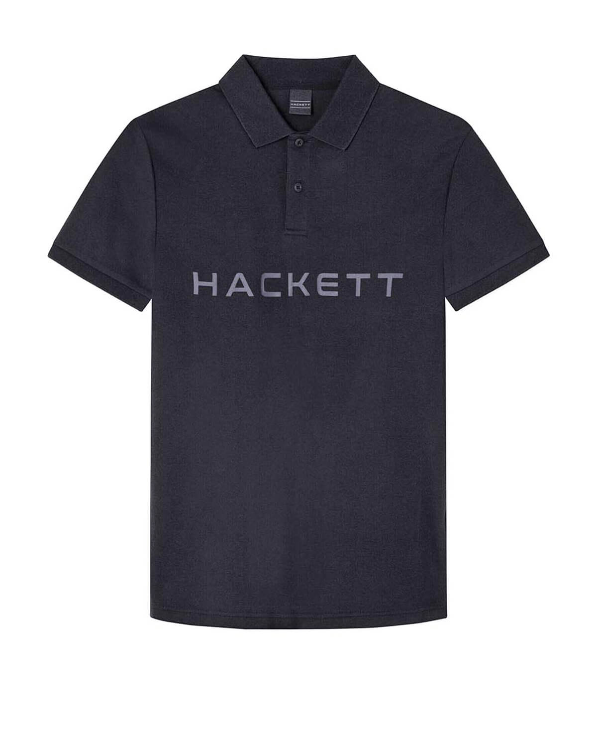 CAMISETA POLO HACKETT LONDON NEGRO GRIS ALGODON (HM563104-9DU)