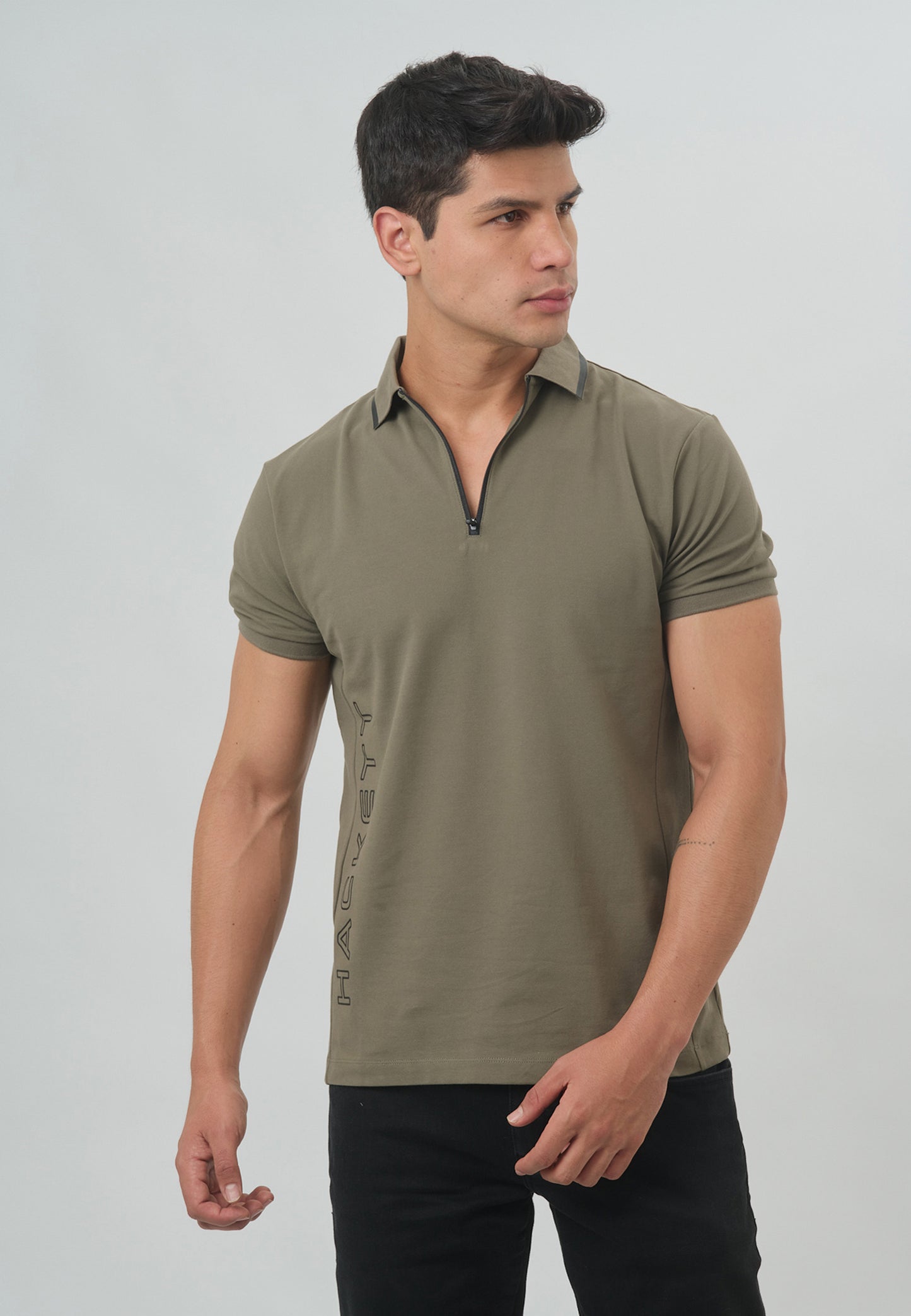 CAMISETA POLO HACKETT VERDE (HM563112-6DY)