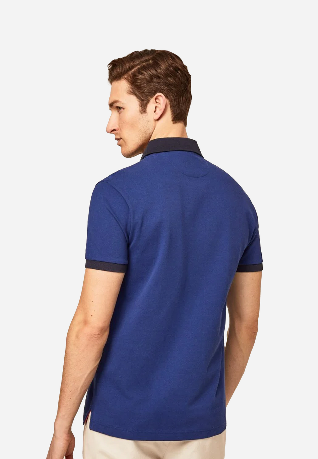 Camiseta Polo Hombre Azul Marino H.L.