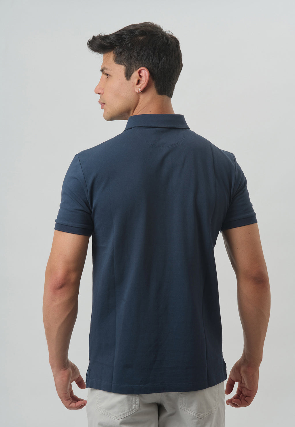 CAMISETA POLO HACKETT NAVY 100%ALGODON (HM563145-5RS)