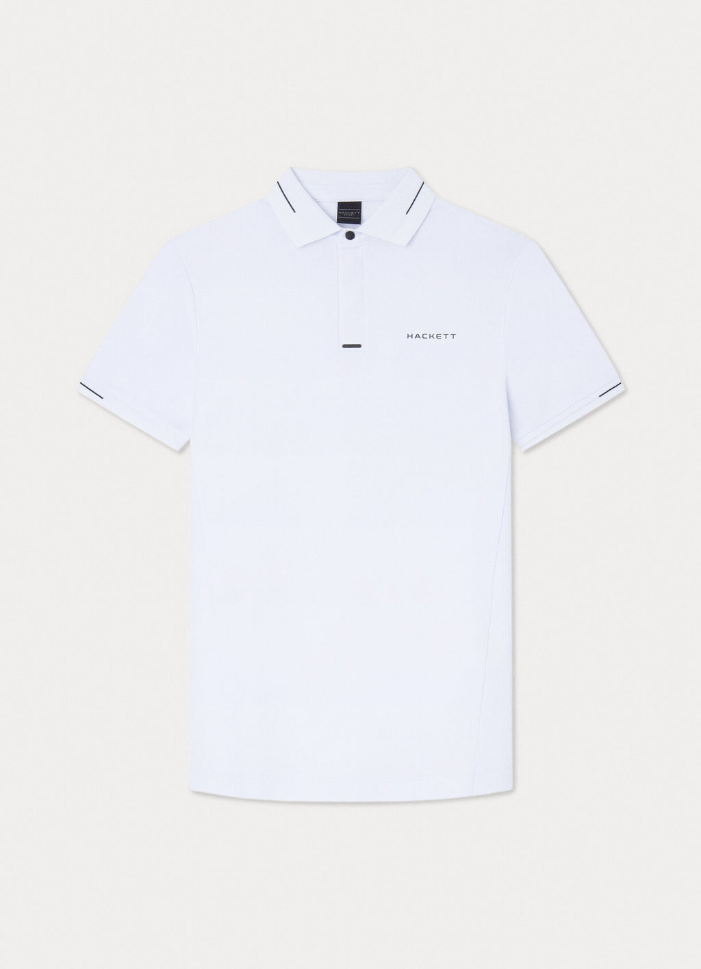 CAMISETA POLO HACKETT BLANCO 100% COTTON (HM563201)