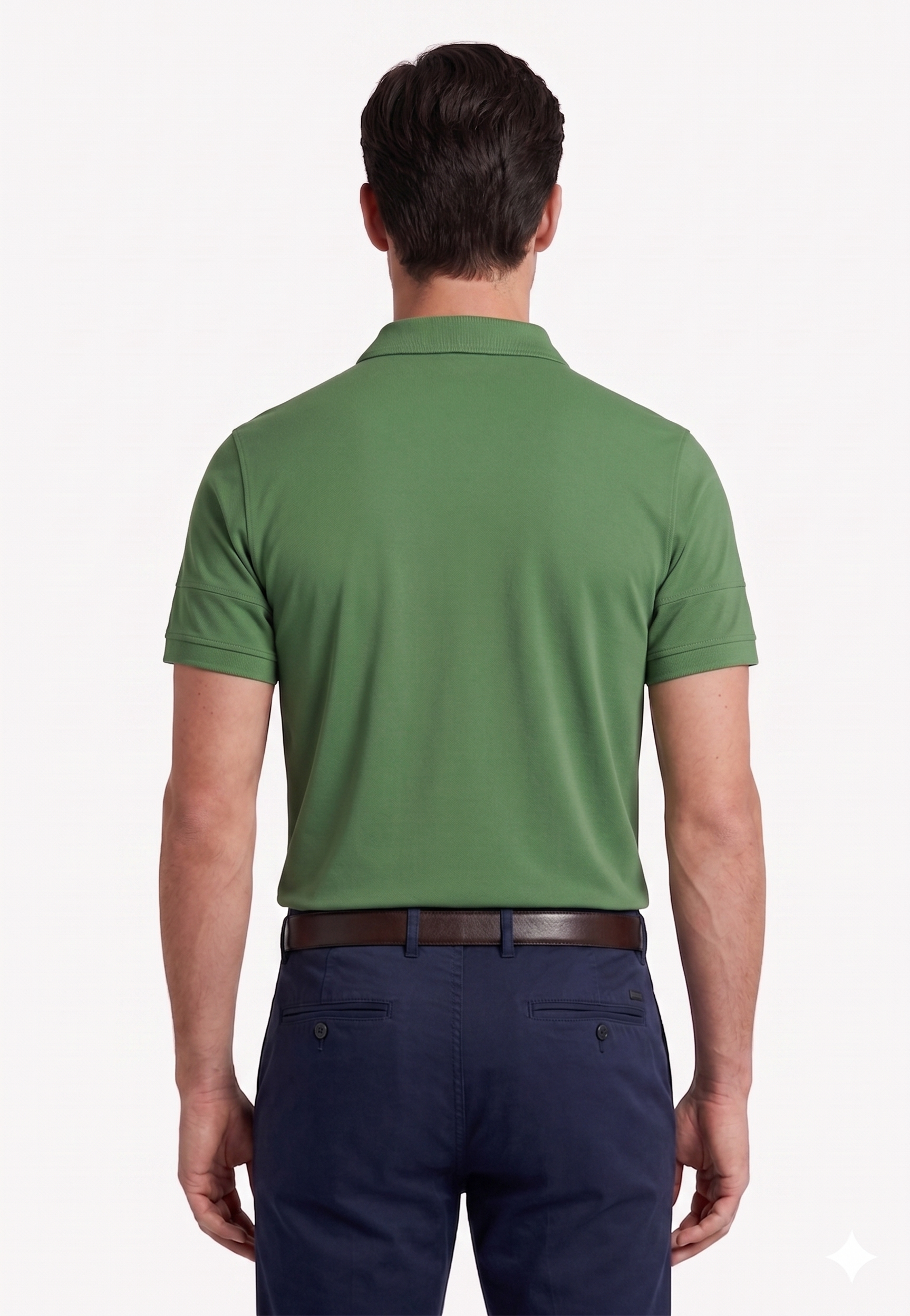Camiseta Polo Verde Hombre H.L.