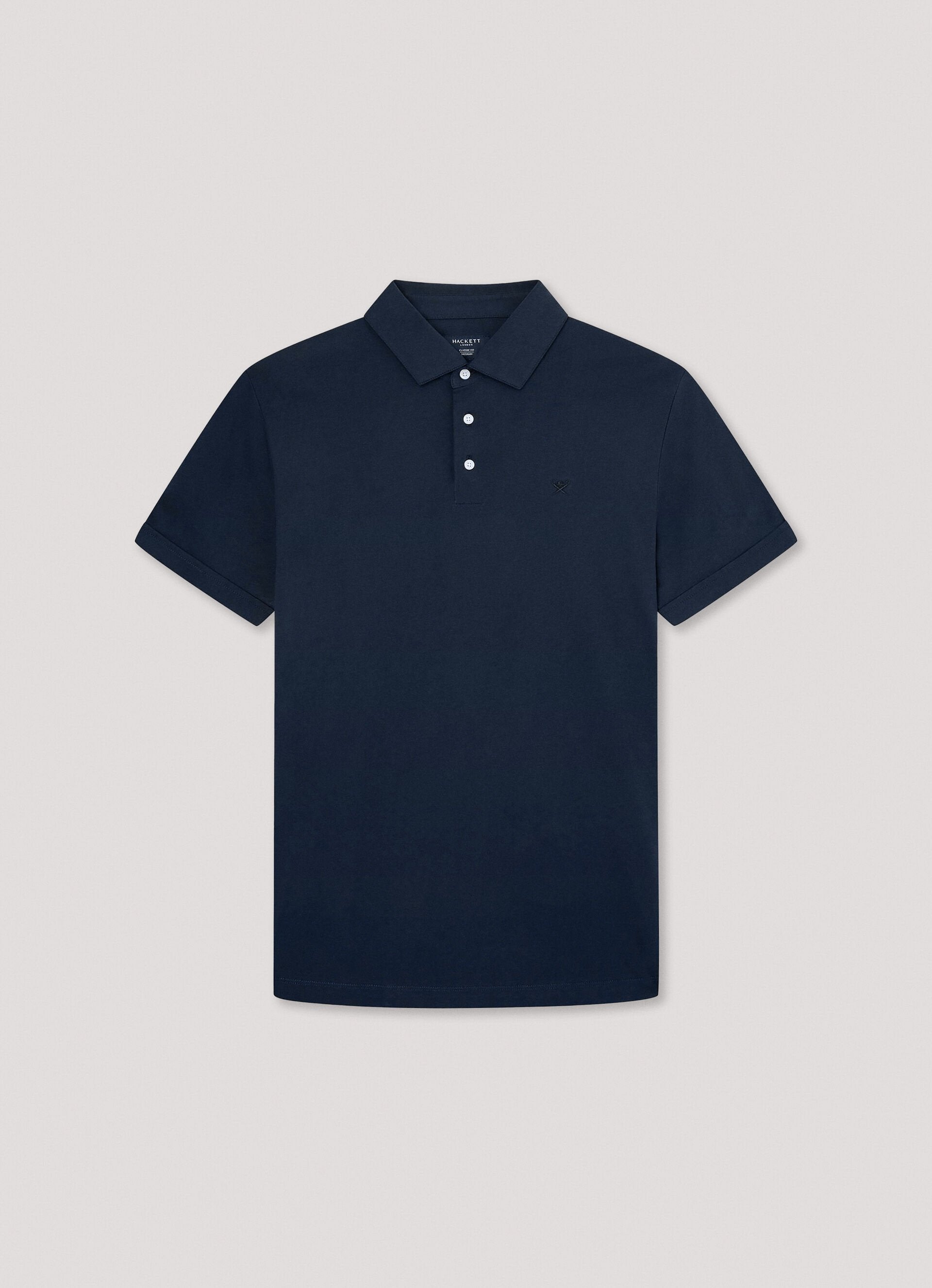 Camisa Polo Hombre Azul marino H.L.