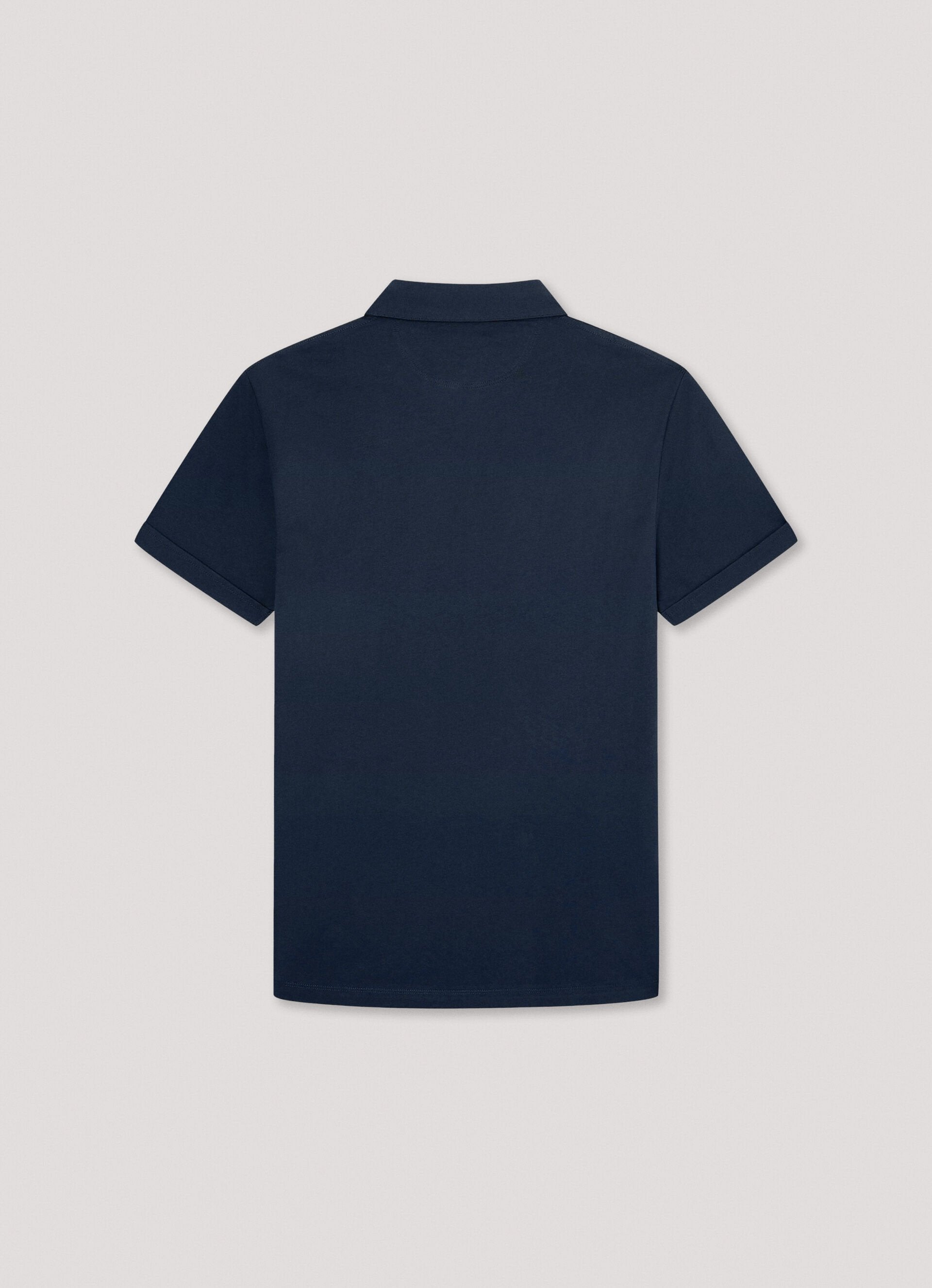 Camisa Polo Hombre Azul marino H.L.