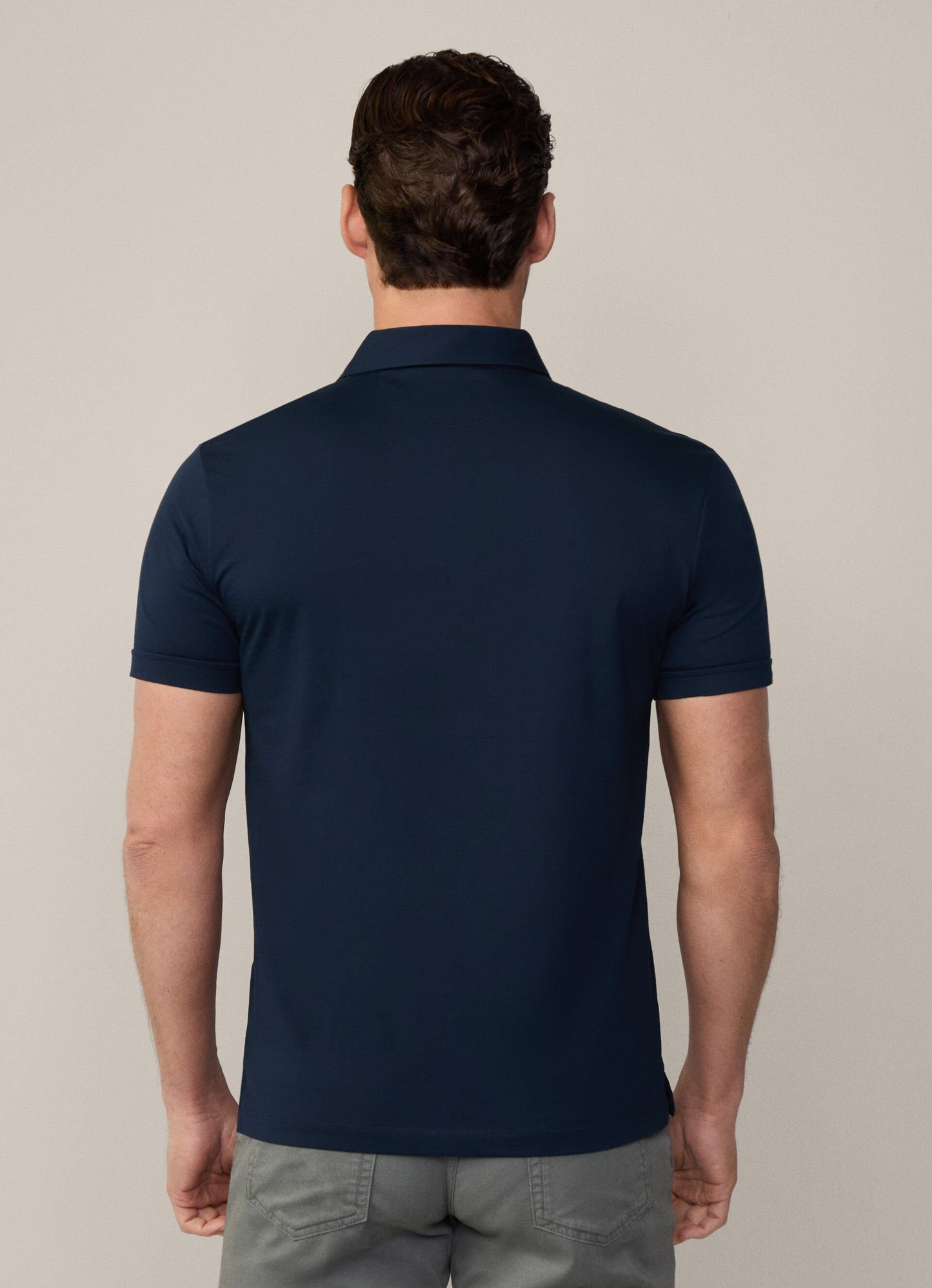 CAMISETA POLO HACKETT LONDON AZUL ALGODON (HM563205-595)