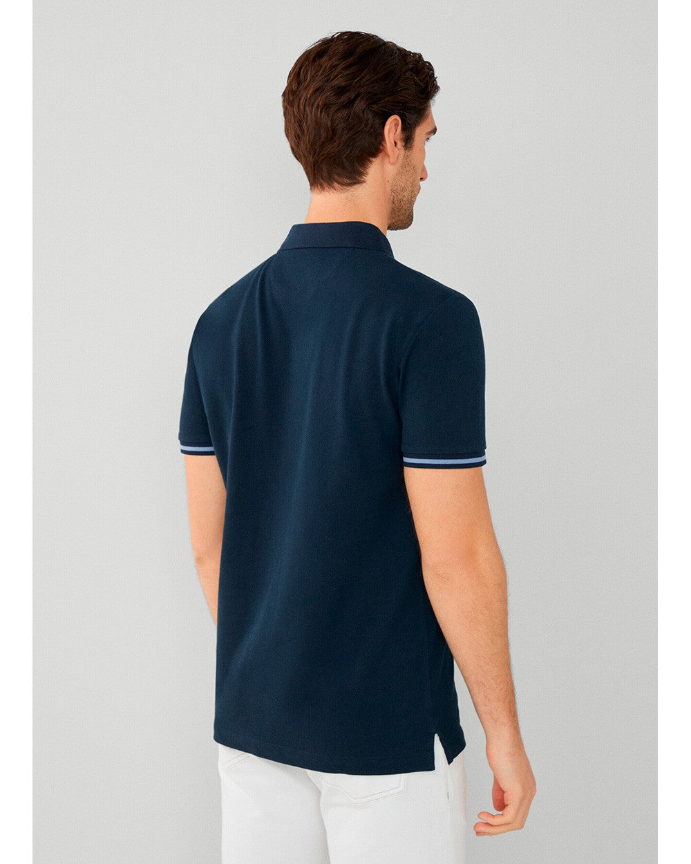 CAMISETA POLO HACKETT LONDON AZUL ALGODON (HM563260-595)