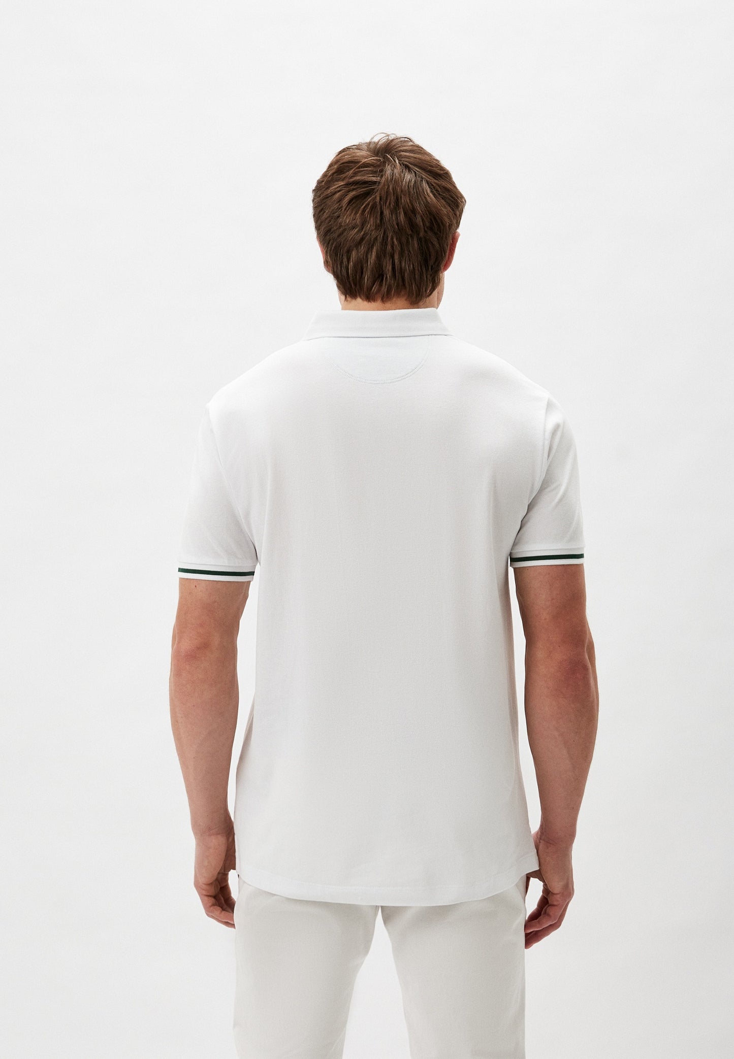 CAMISETA POLO HACKETT LONDON BLANCO ALGODON (HM563260-800)