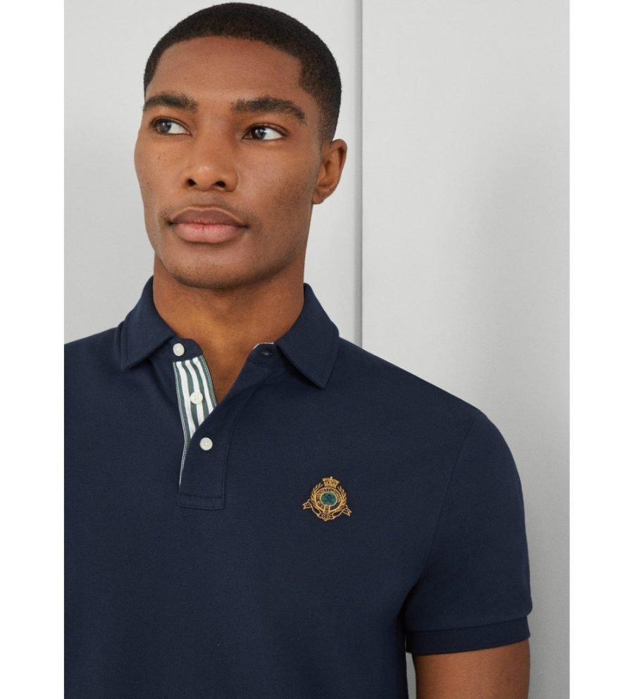CAMISETA POLO HACKETT LONDON AZUL ALGODON (HM563267-595)
