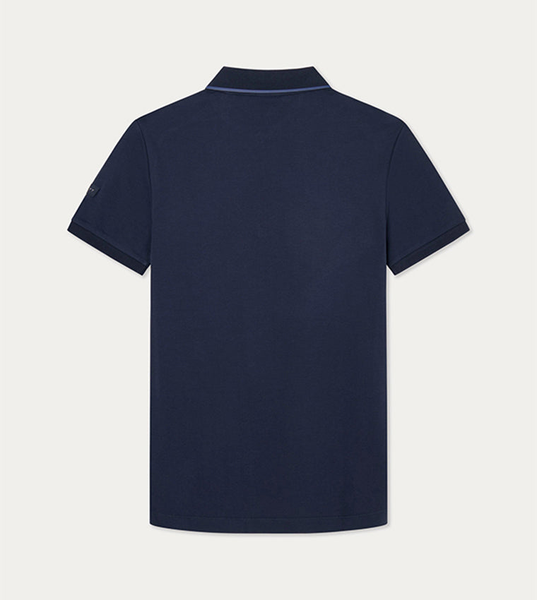 CAMISETA POLO HACKETT LONDON AZUL ALGODON (HM563268-595)