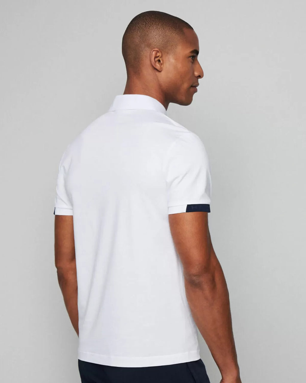 CAMISETA POLO HACKETT LONDON BLANCO ALGODON (HM563269-800)