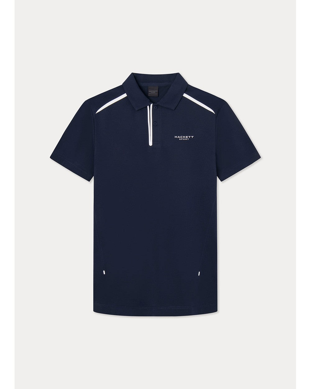CAMISETA POLO HACKETT LONDON AZUL ALG + POLI + ELAS (HM563271-595)