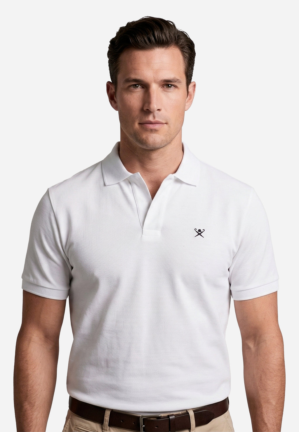 Camiseta Polo Classic Blanca H.L.