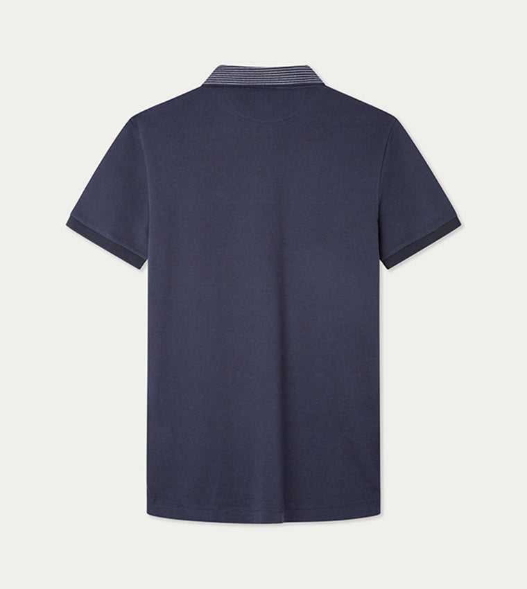 CAMISETA POLO HACKETT LONDON AZUL ALGODON (HM563282-595)