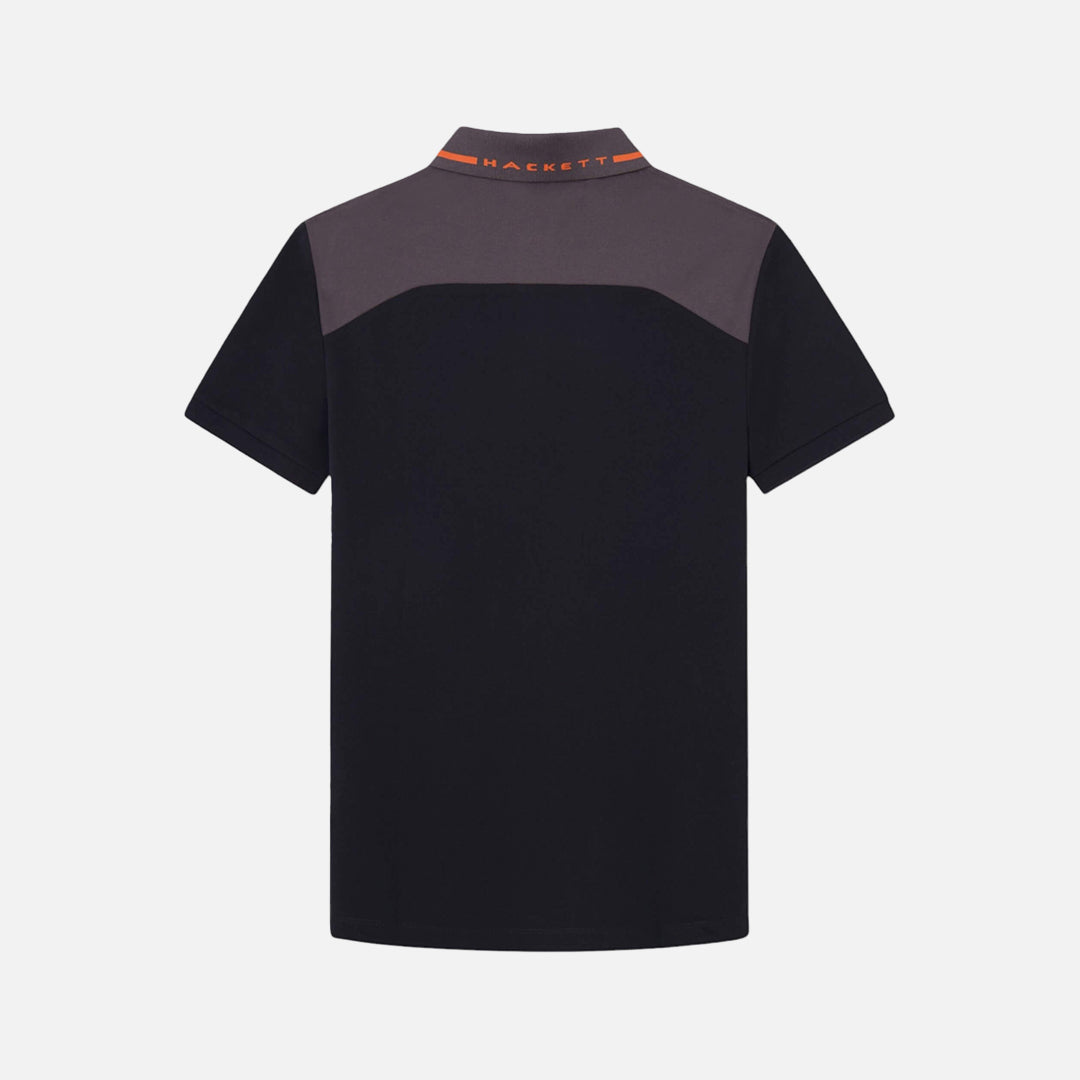 Camiseta Polo Block Negra H.L.