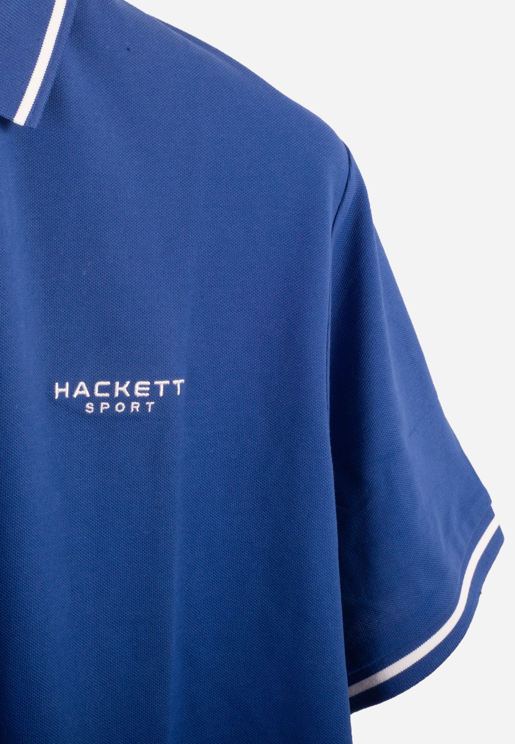 Camiseta Polo Sport Azul Hombre H.L.