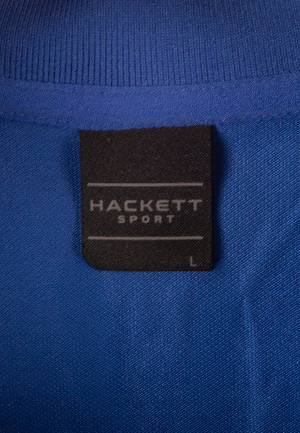 Camiseta Polo Sport Azul Hombre H.L.