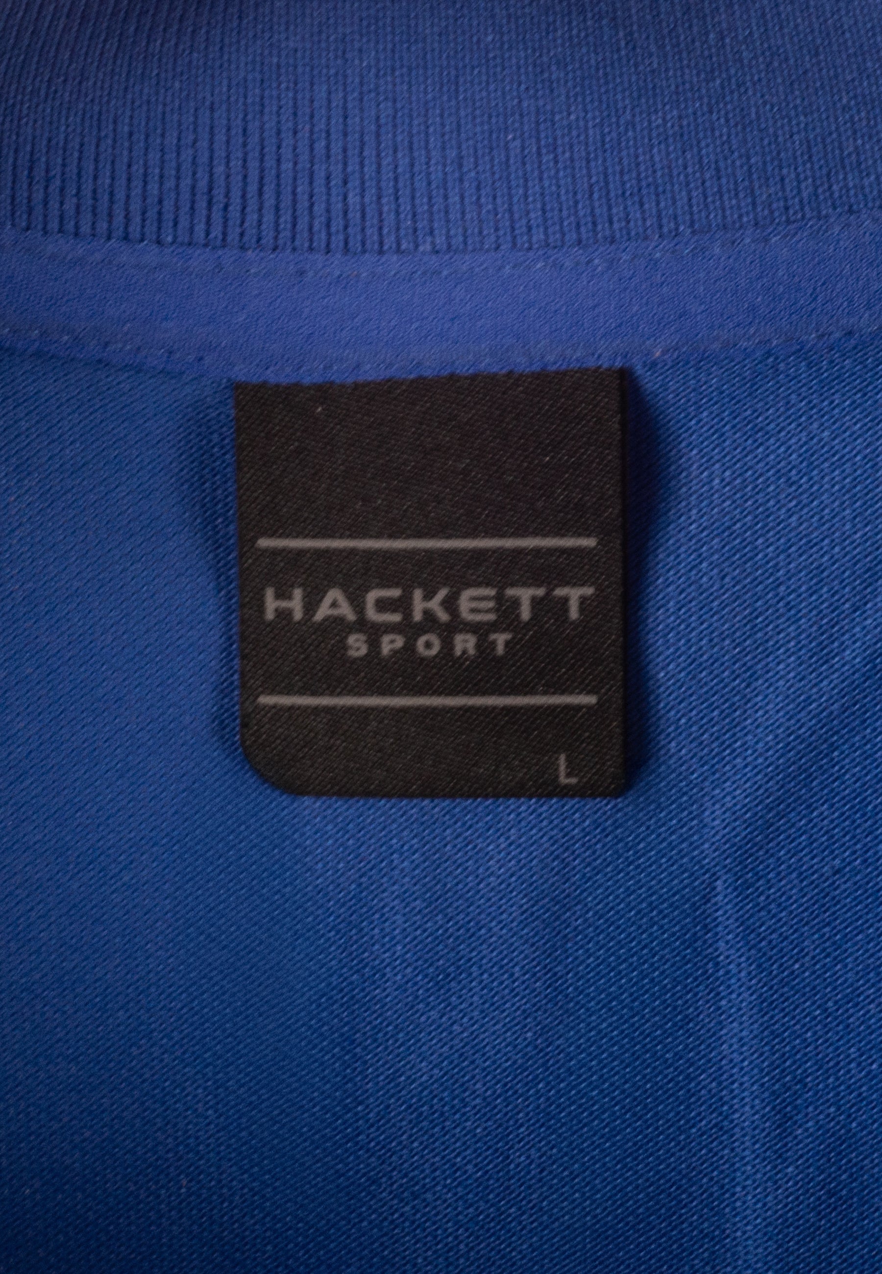 Camiseta Polo Sport Azul Hombre H.L.