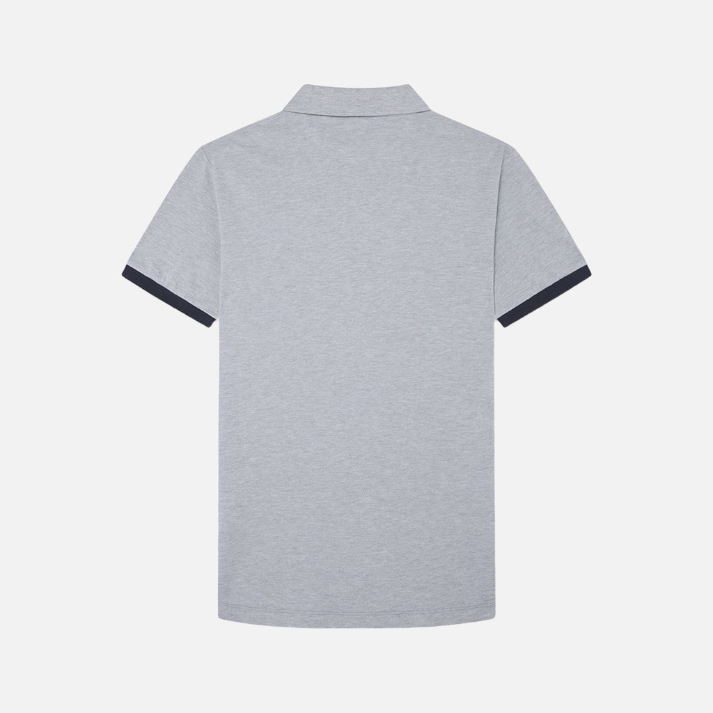 Camiseta Polo Gris Heritage Logo H.L.