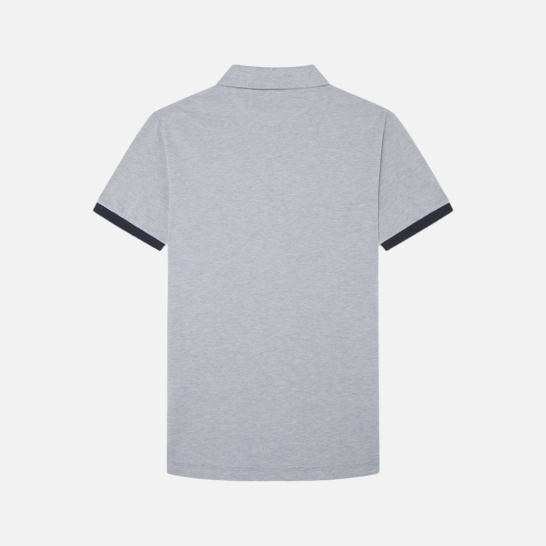 Camiseta Polo Gris Heritage Logo H.L.