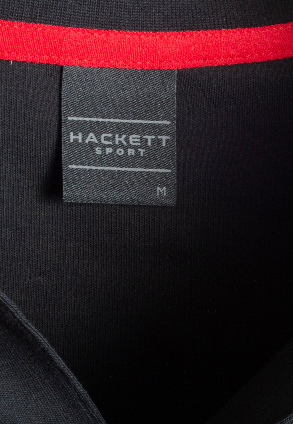 Camiseta Polo Negra Hombre H.L.