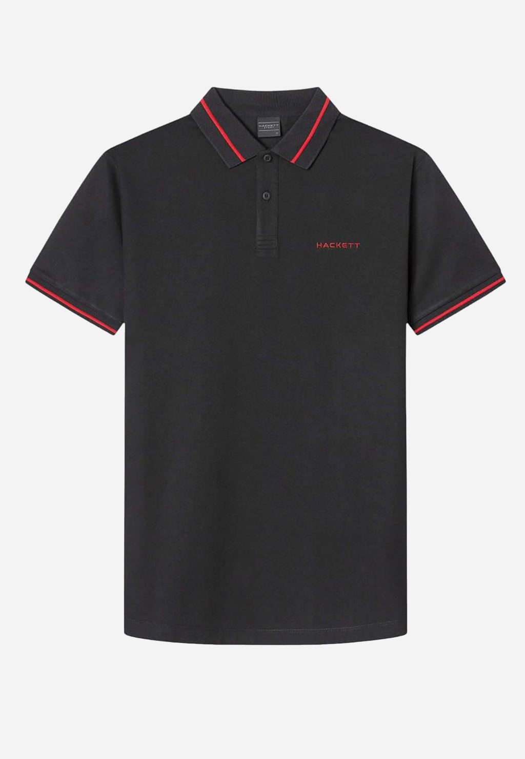 Camiseta Polo Negra Hombre H.L.