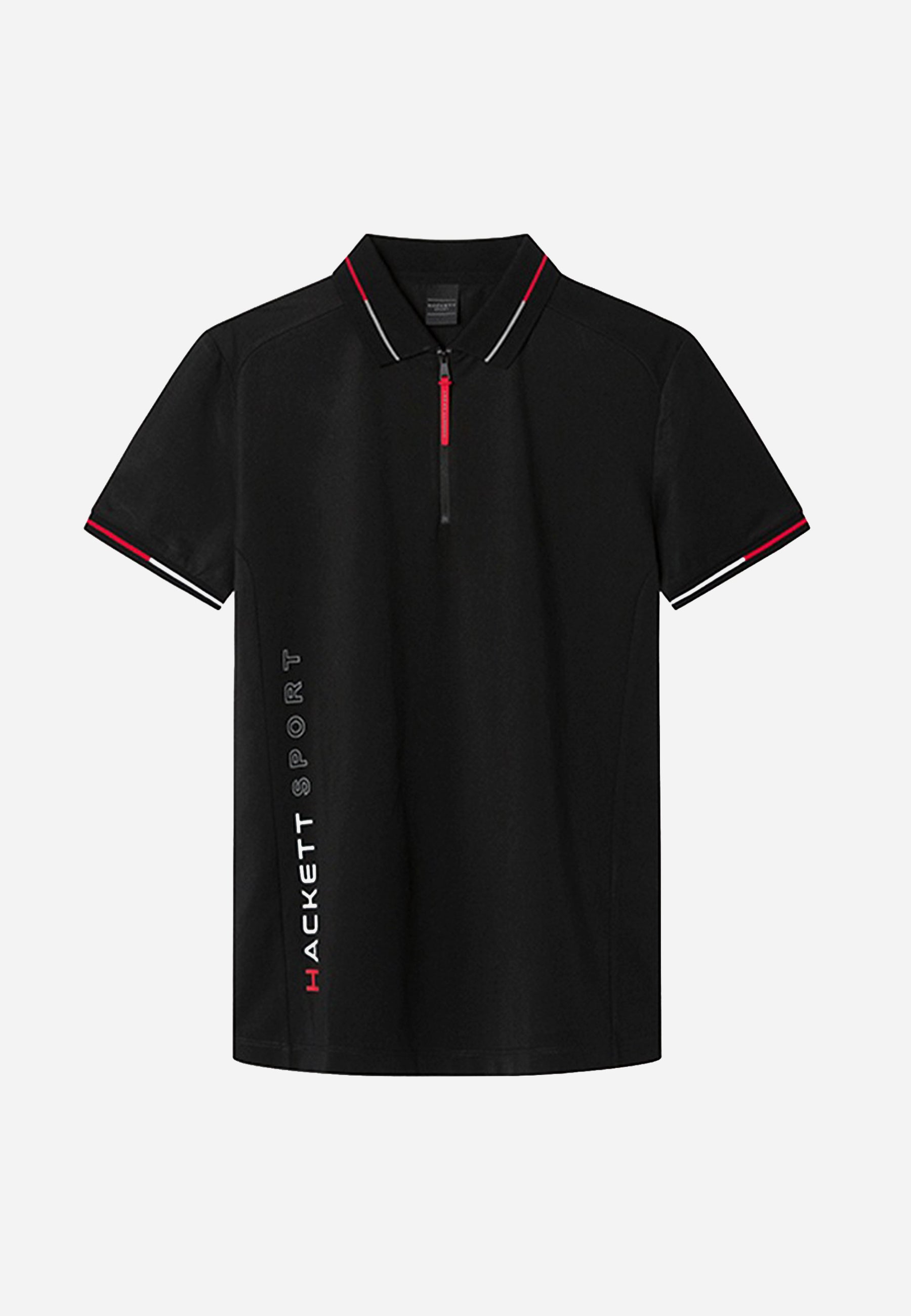 Camiseta Polo Negra Hombre H.L.