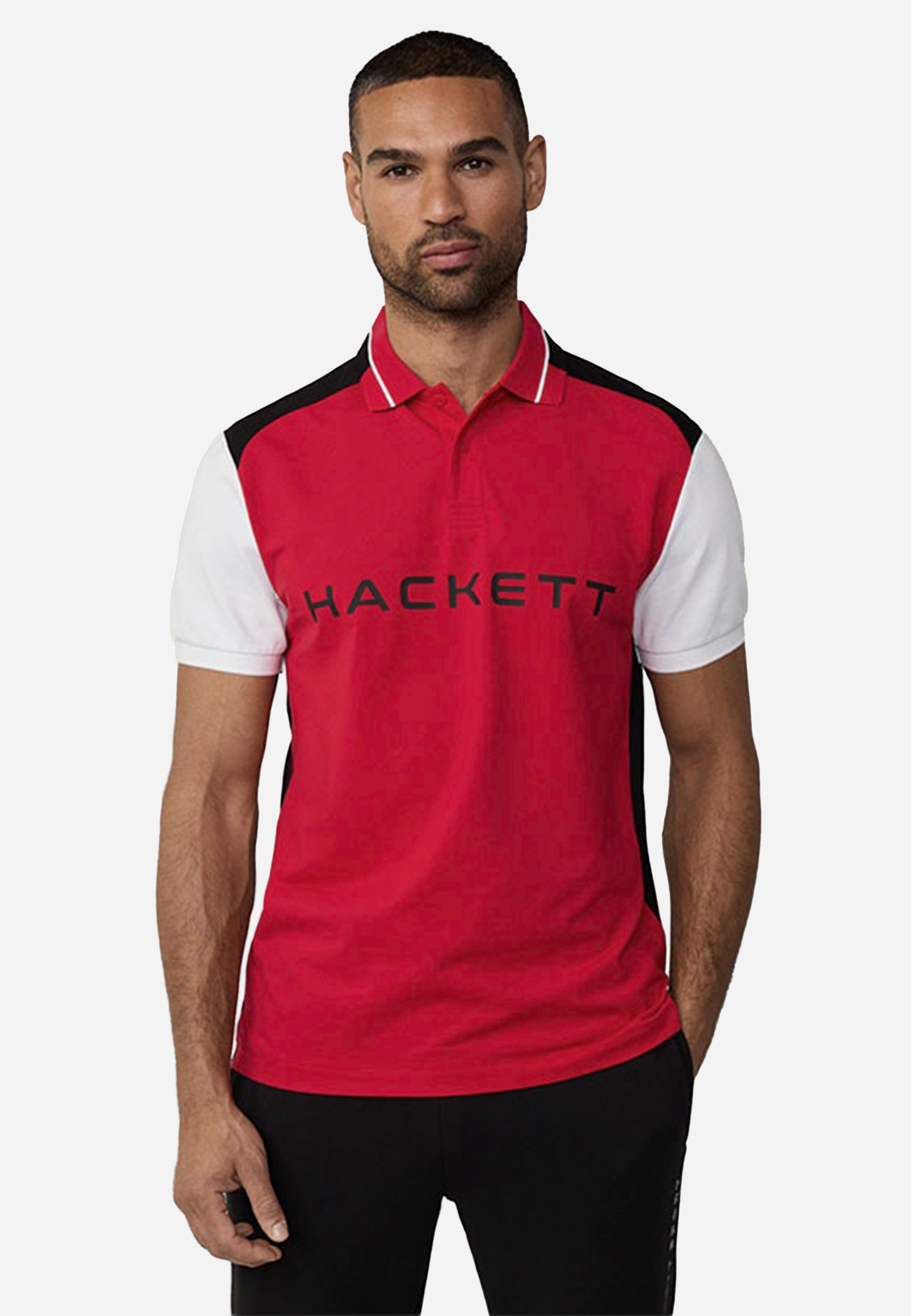 Camiseta Polo Roja Hombre H.L.