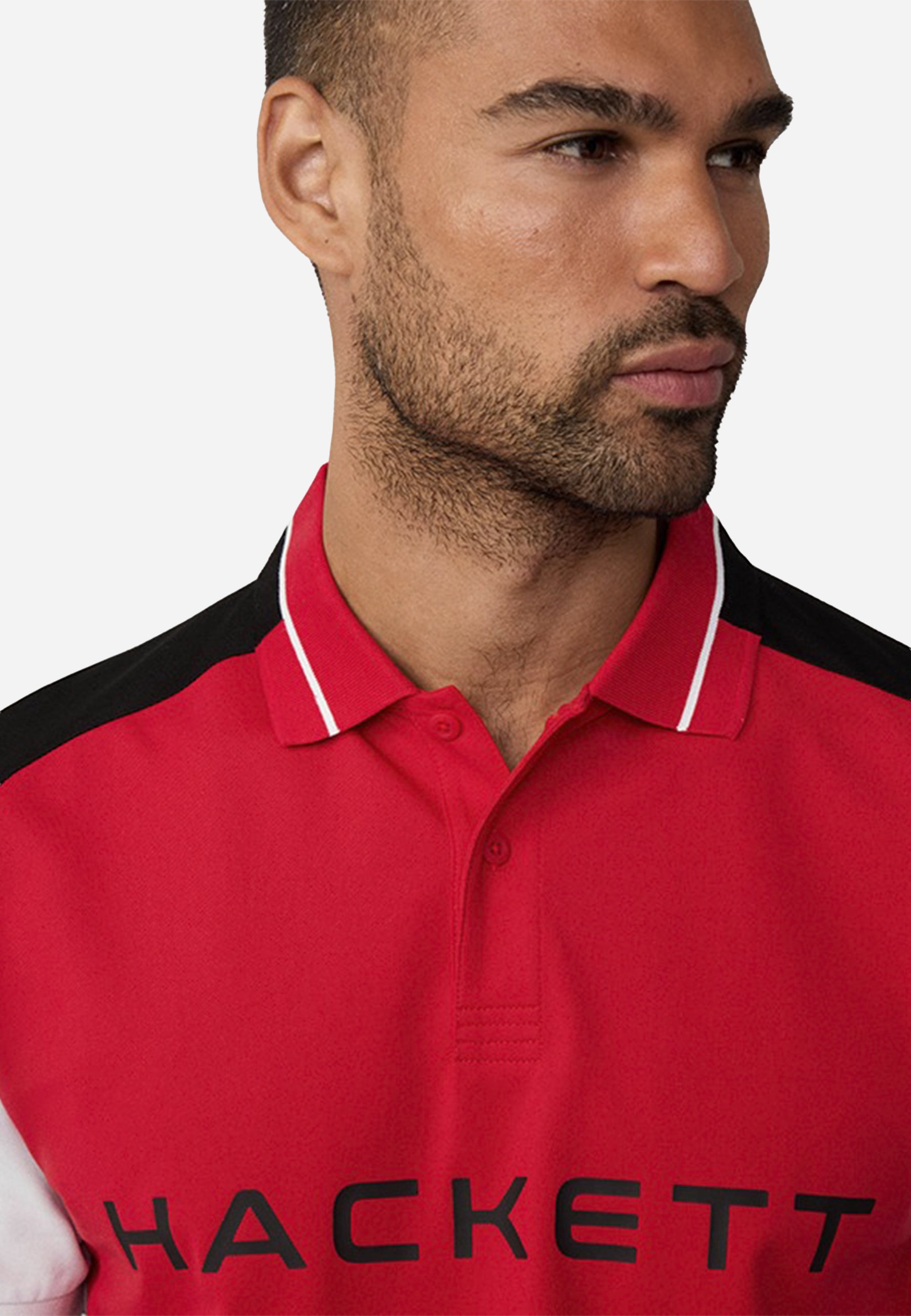 Camiseta Polo Roja Hombre H.L.