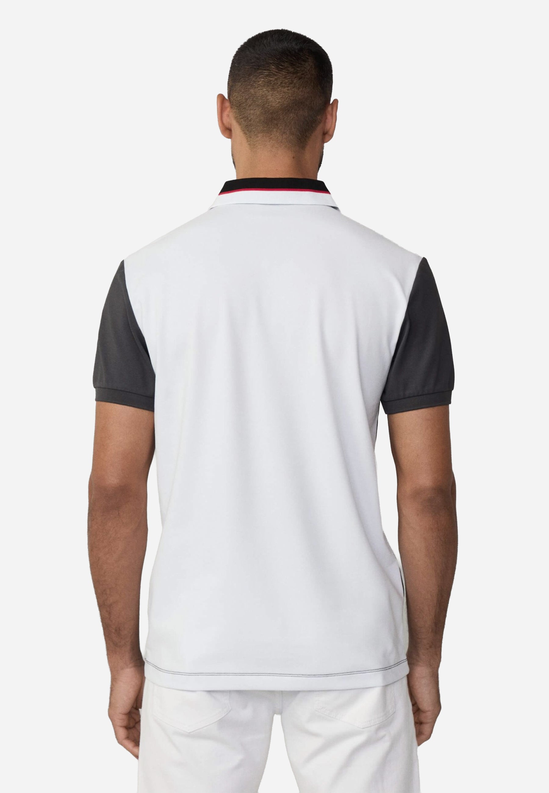 Camiseta Polo Negra Hombre H.L.
