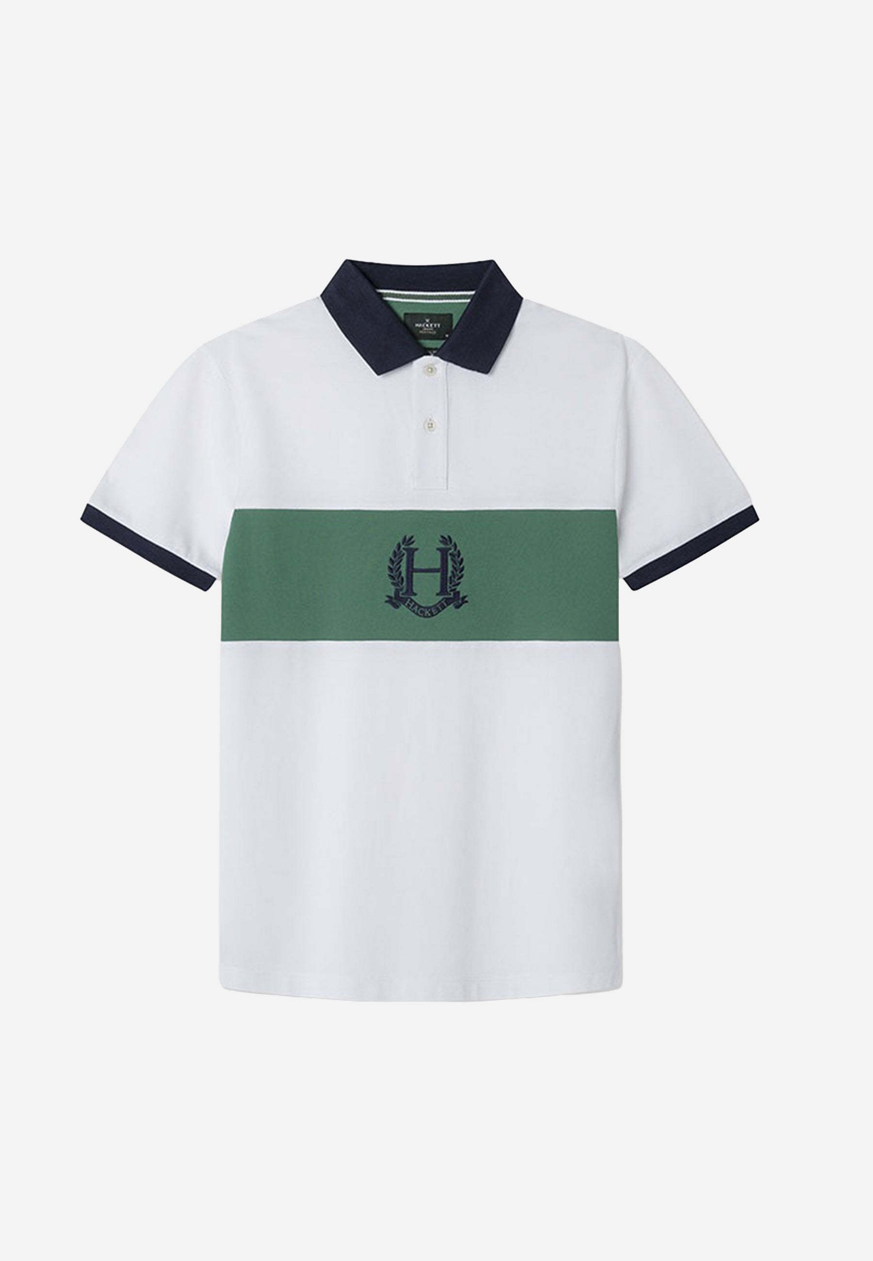 Camiseta Polo Blanca Hombre H.L.