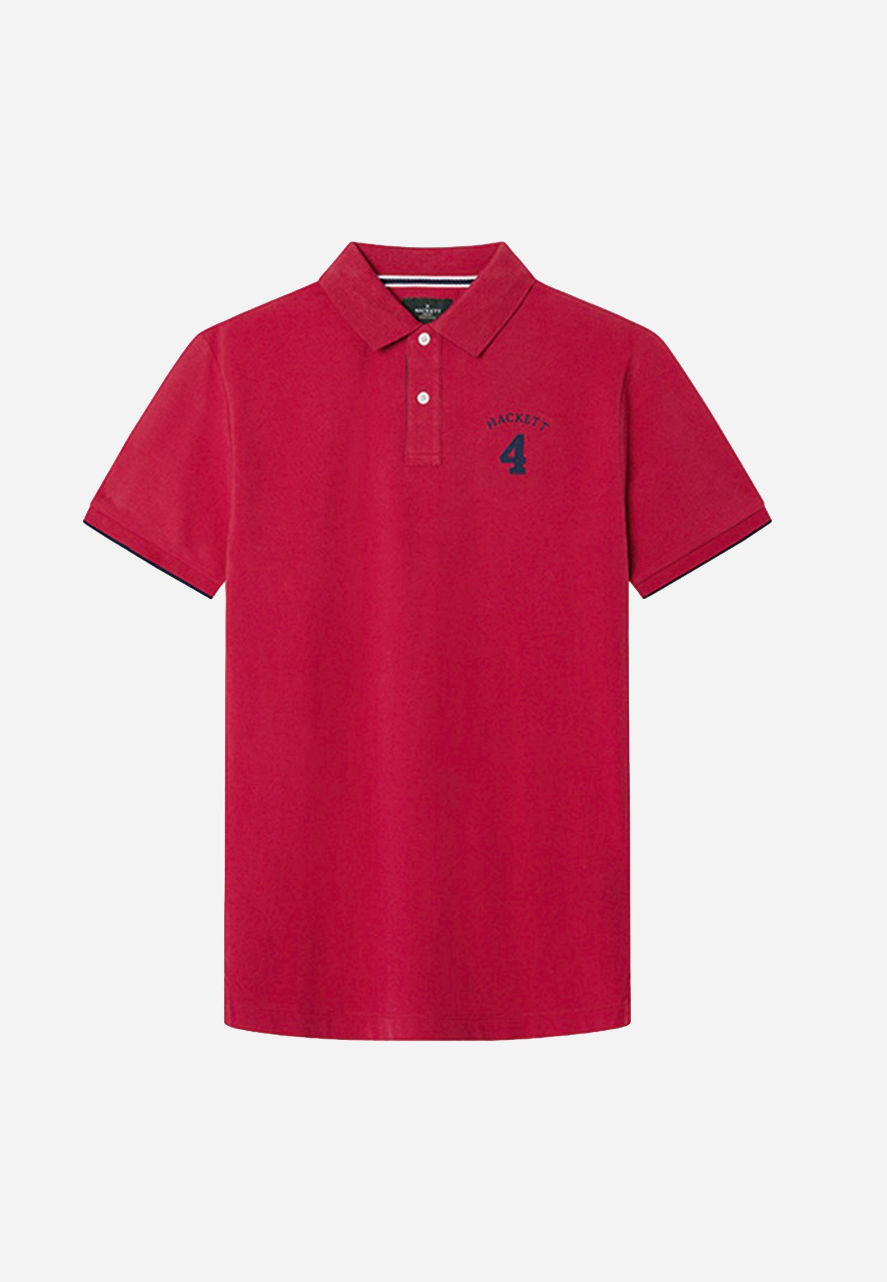 Camiseta Polo Roja Hombre H.L.
