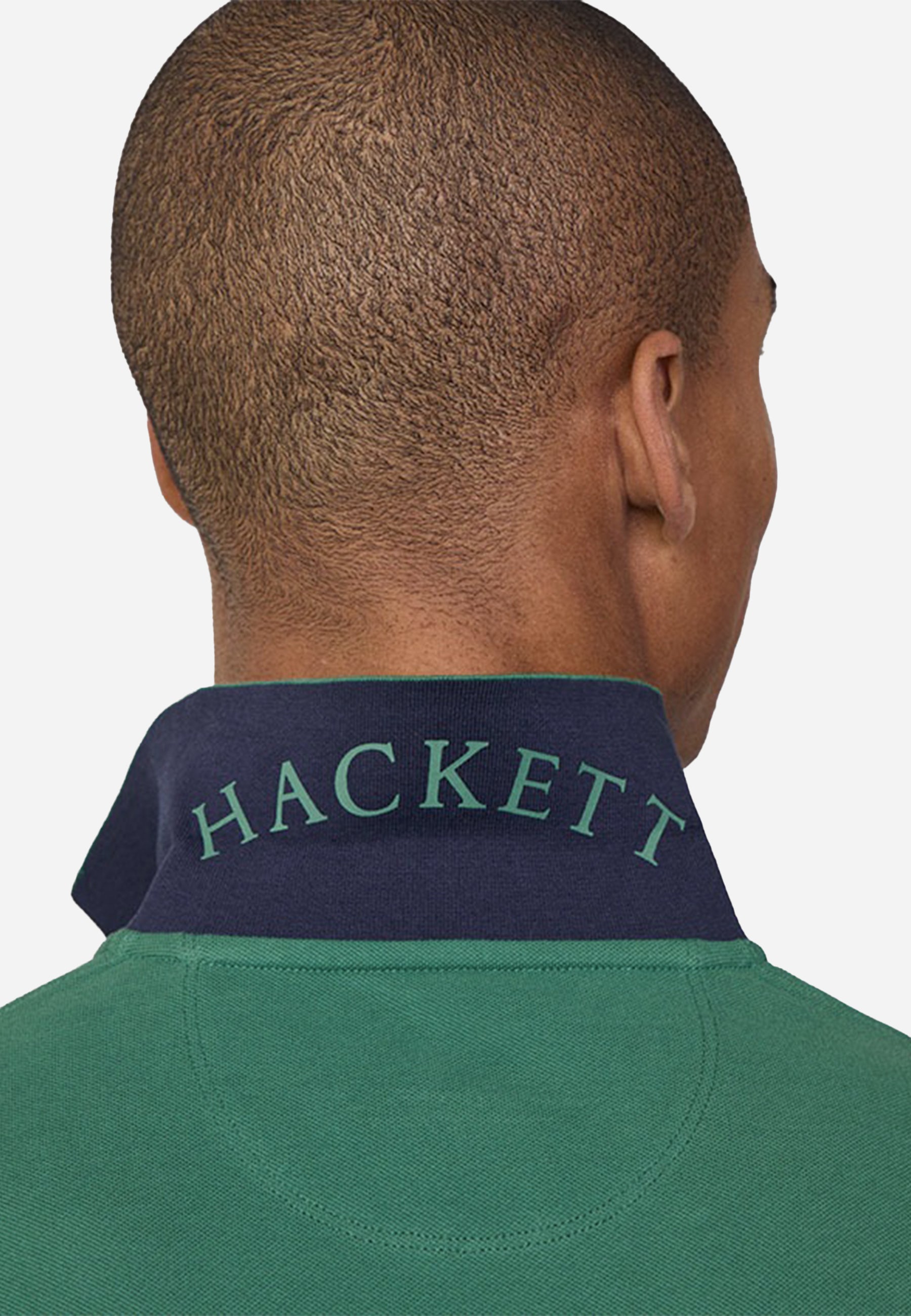 Camiseta Polo Verde Hombre H.L.