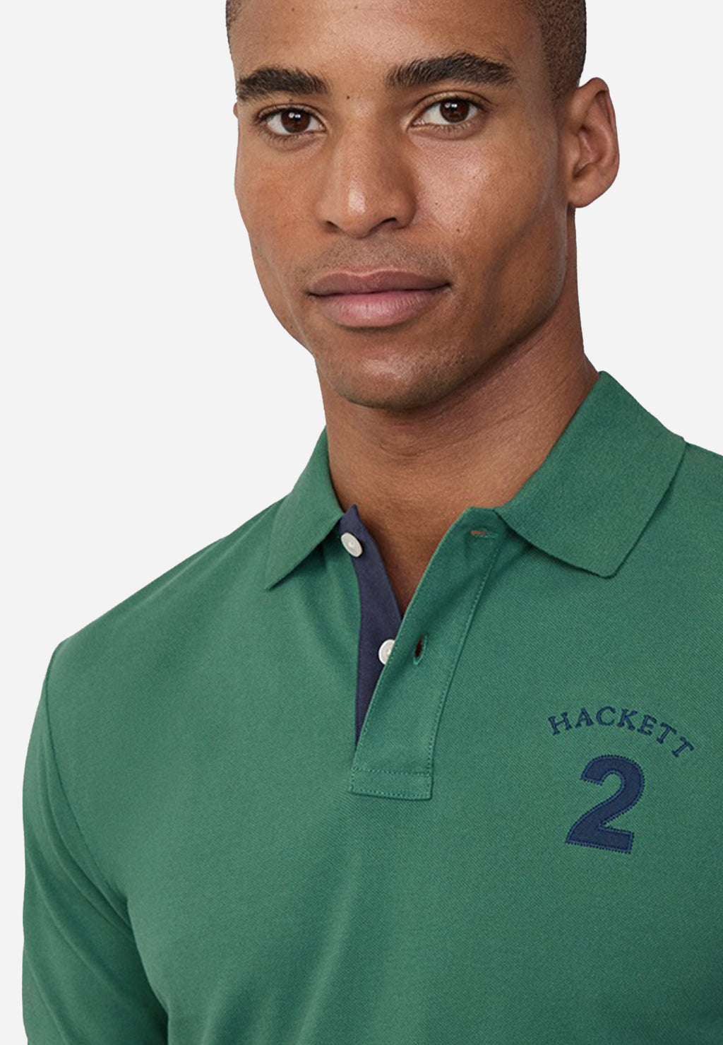 Camiseta Polo Verde Hombre H.L.