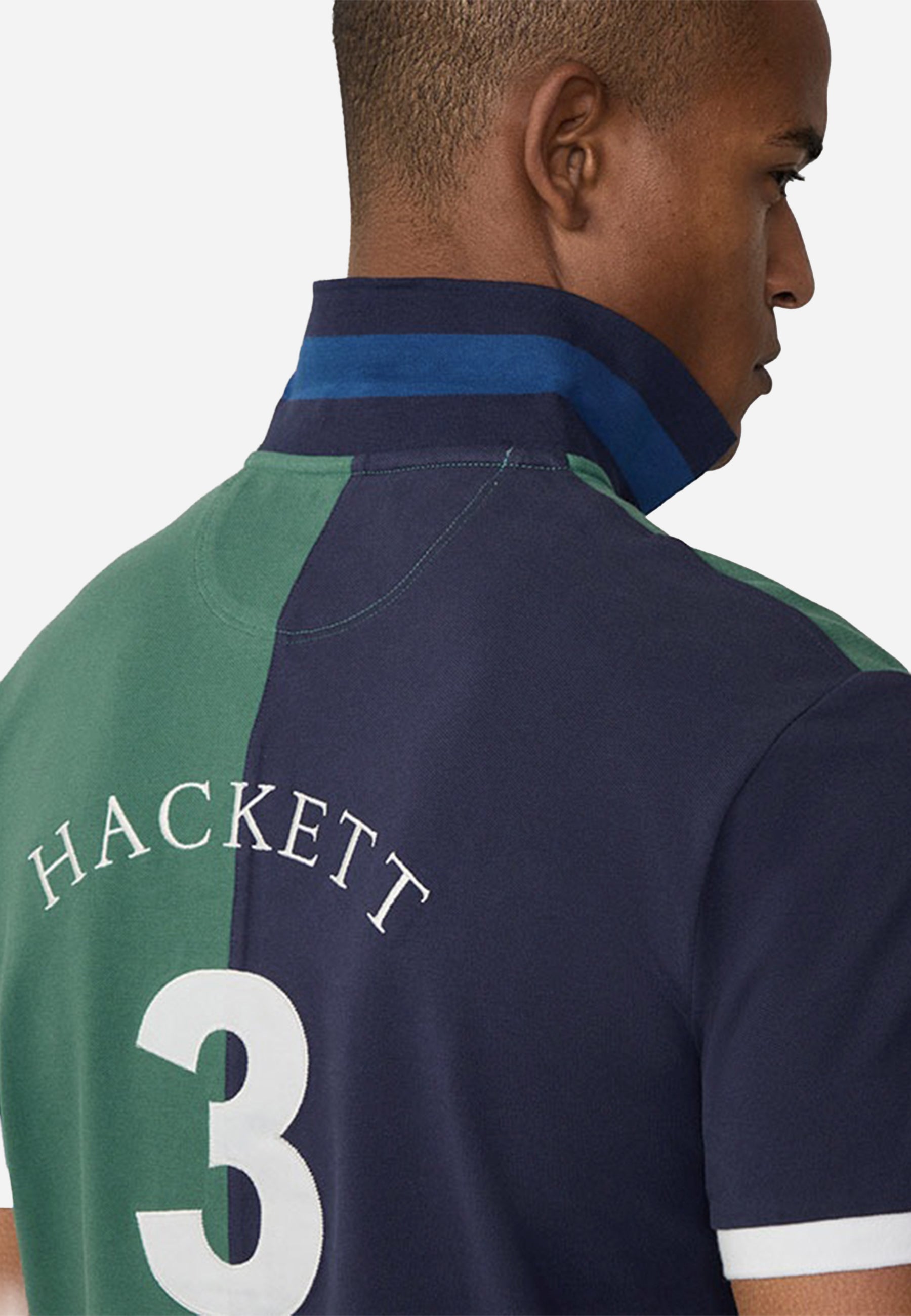 Camiseta Polo Verde Hombre H.L.