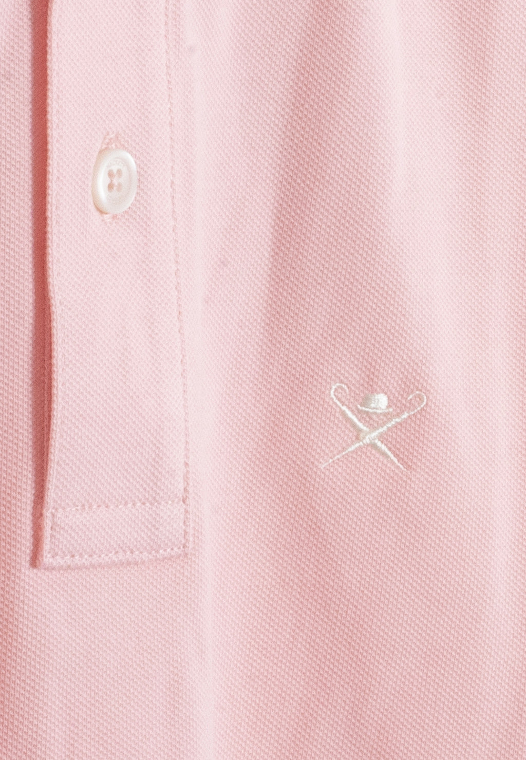 Camiseta Polo Rosada Hombre H.L.