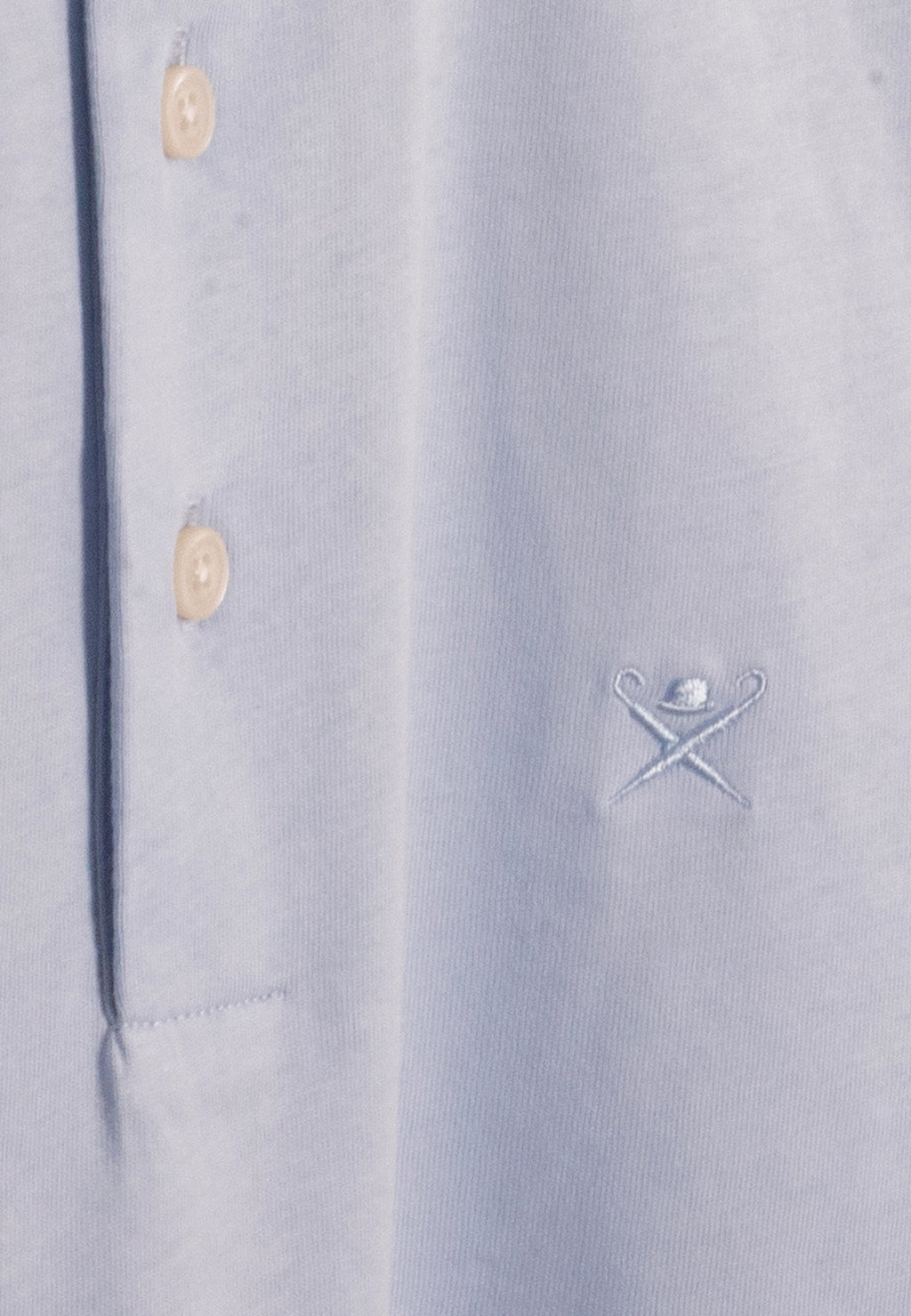 Camiseta Polo Azul Cielo Hombre H.L.