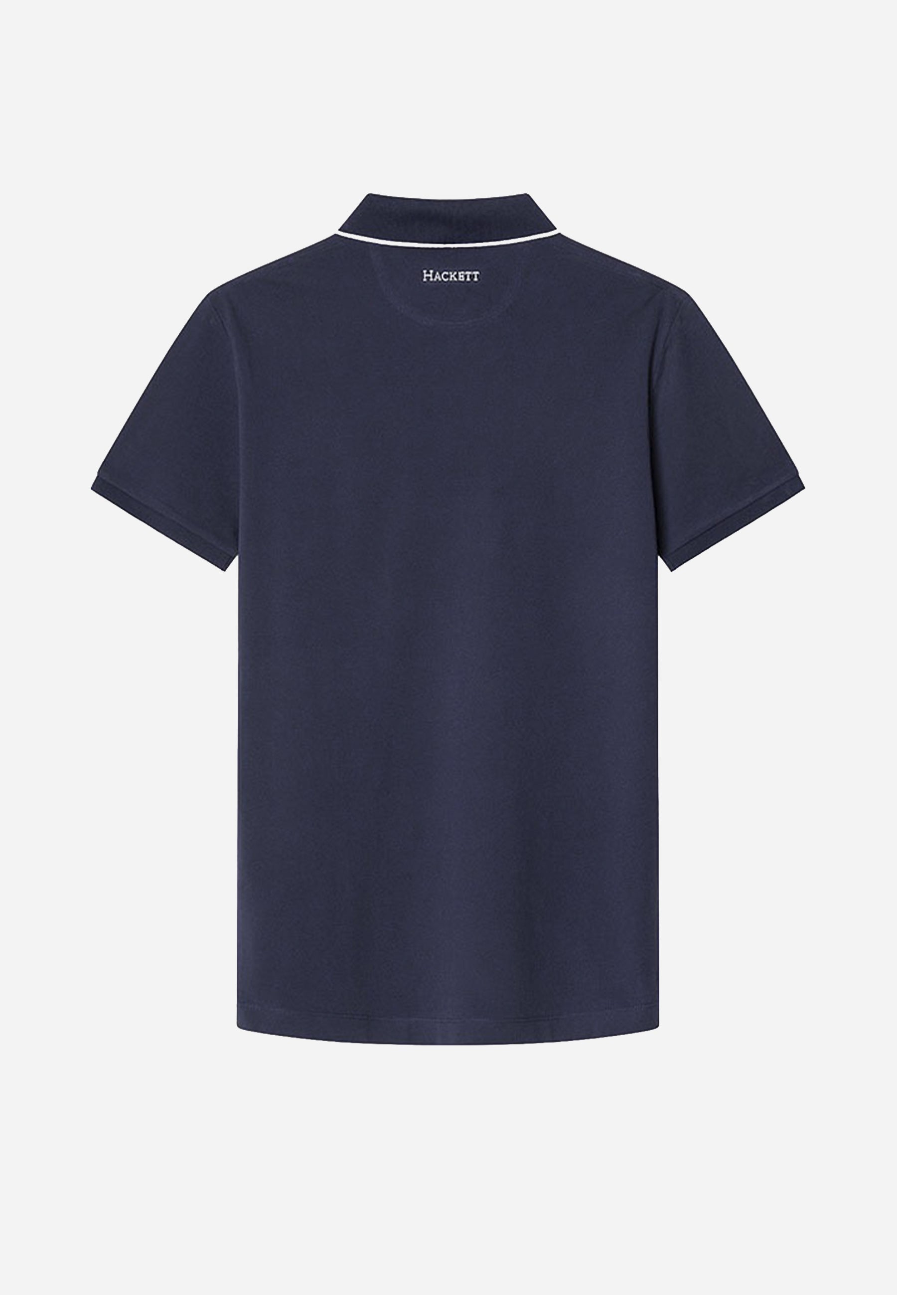 Camiseta Polo Azul Hombre H.L.