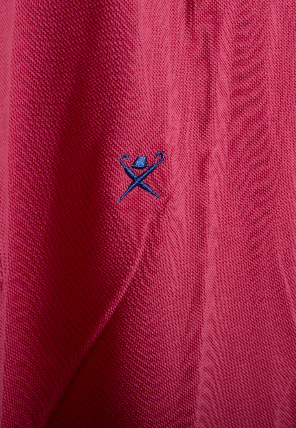 Camiseta Polo Rojo Coral Hombre H.L.