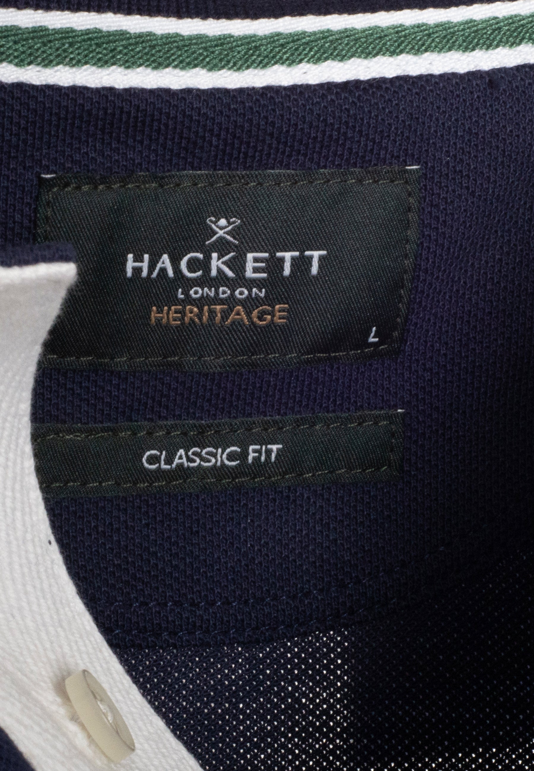 Camiseta Azul/Verde Hombre H.L.