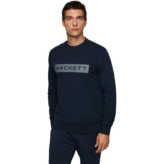 SWEAT-SHIRT HACKETT LONDON AZUL GRIS ALG + ELAS (HM581166-5CY)