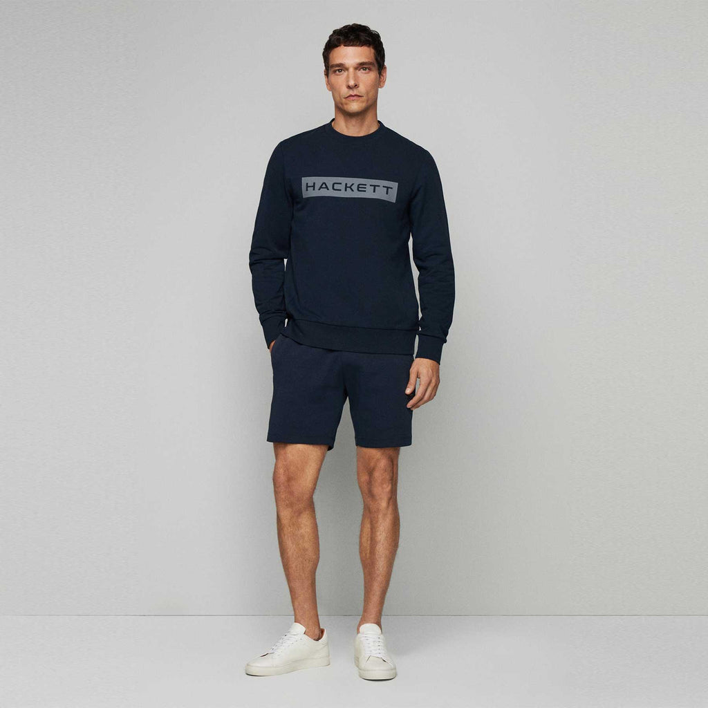SWEAT-SHIRT HACKETT LONDON AZUL GRIS ALG + ELAS (HM581166-5CY)