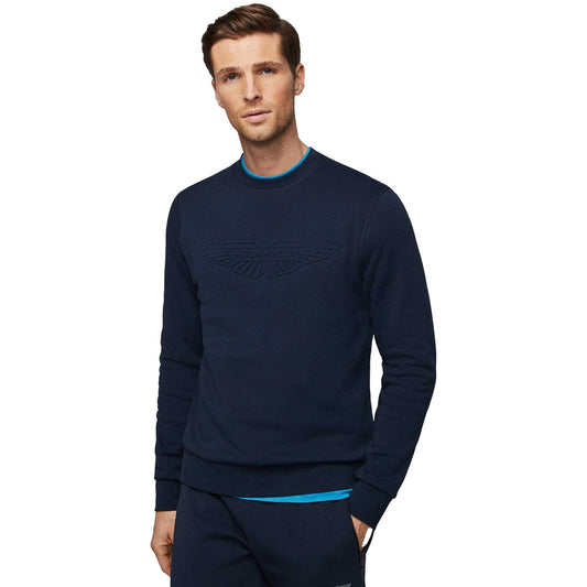 SWEAT-SHIRT HACKETT LONDON AZUL ALGODON (HM581225-595)