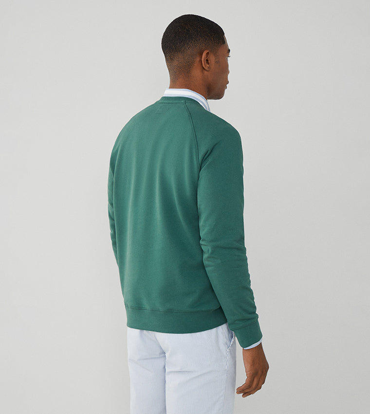 SWEAT-SHIRT HACKETT LONDON VERDE ALGODON (HM581232-665)