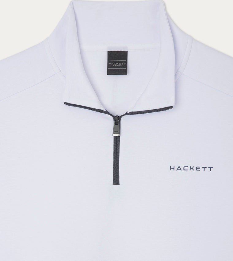 SWETER HACKETT LONDON BLANCO ALG + POLY + ELAS (HM581243-800)