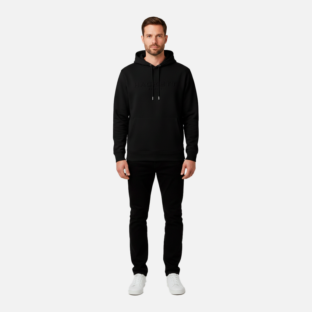 Hoodie Heritage Negro Logo H.L.