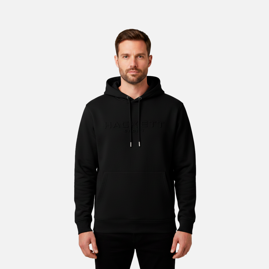 Hoodie Heritage Negro Logo H.L.