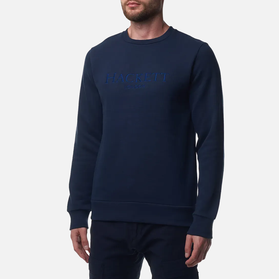 Sweater Heritage Crew Azul Marino H.L.