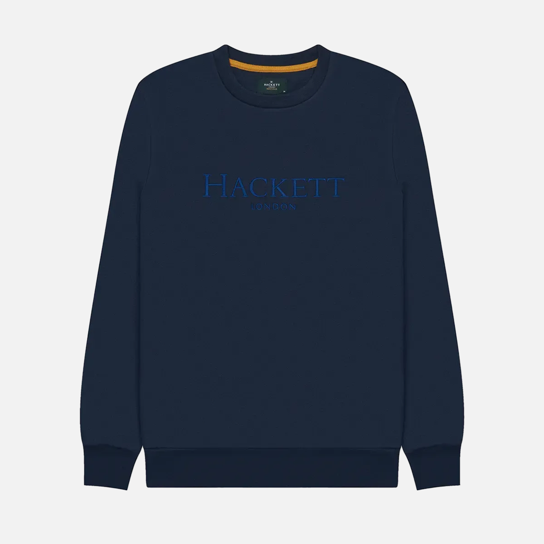 Sweater Heritage Crew Azul Marino H.L.